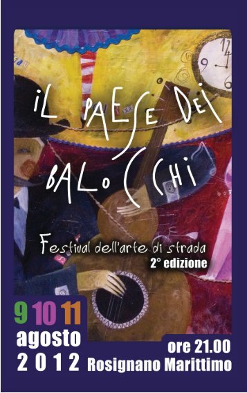 Il Paese dei Balocchi - festival dell'arte di strada