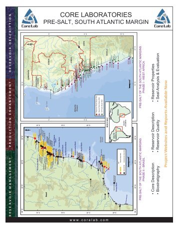 Presalt South Atlantic Margin - Core Laboratories