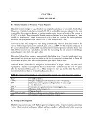 4-1 chapter 4 flora and fauna 4.1 - Department of Environment