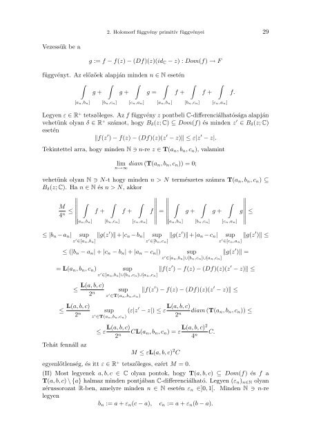 Kristóf János - ELTE - Matematikai Intézet