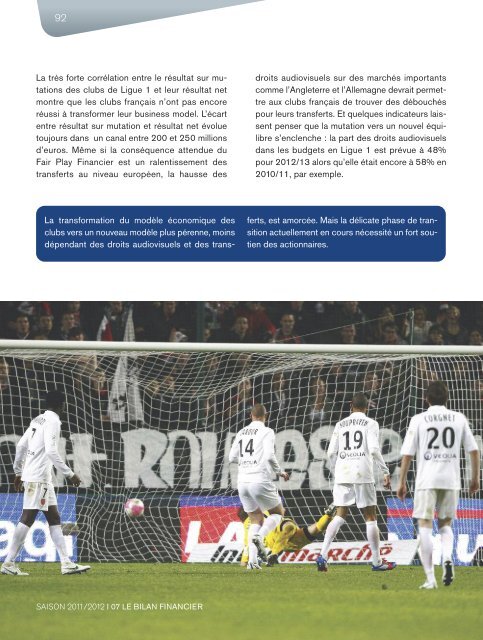 2011/2012 - Rapport d'activité de la LFP (7,6 Mo) - Ligue de Football ...