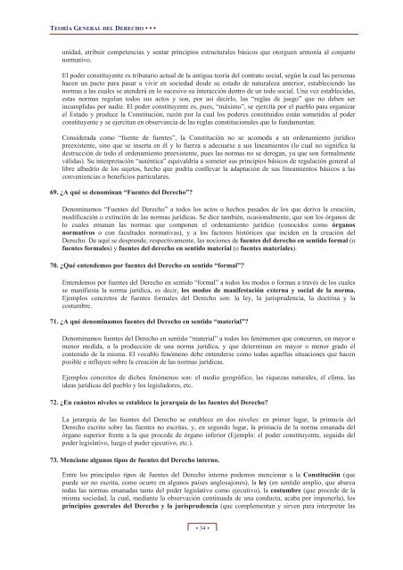 Teoría General del Derecho - EGACAL