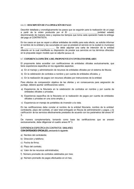 MANUAL DE PROCEDIMIENTO DE LA CONTRATACIÓN ESTATAL