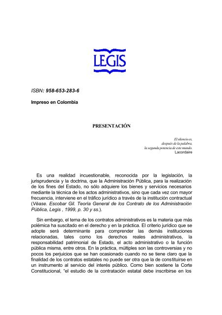 MANUAL DE PROCEDIMIENTO DE LA CONTRATACIÓN ESTATAL