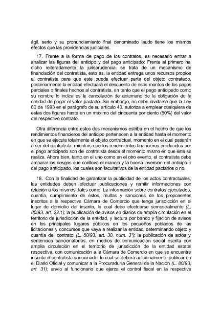 MANUAL DE PROCEDIMIENTO DE LA CONTRATACIÓN ESTATAL