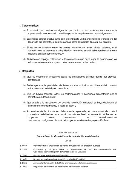 MANUAL DE PROCEDIMIENTO DE LA CONTRATACIÓN ESTATAL