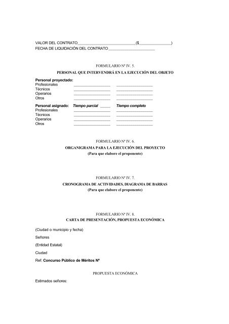 MANUAL DE PROCEDIMIENTO DE LA CONTRATACIÓN ESTATAL