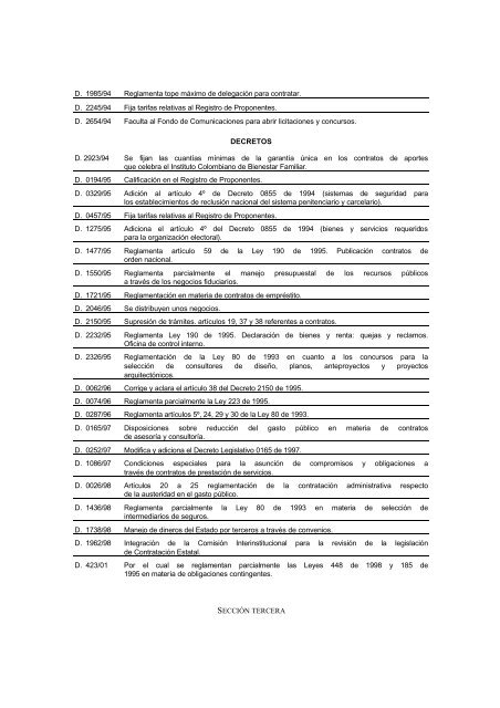 MANUAL DE PROCEDIMIENTO DE LA CONTRATACIÓN ESTATAL