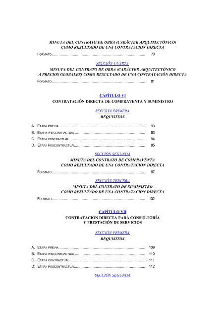 MANUAL DE PROCEDIMIENTO DE LA CONTRATACIÓN ESTATAL