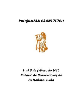 pedagogía 2013 - programa científico - Cubaeduca - El Portal de la ...