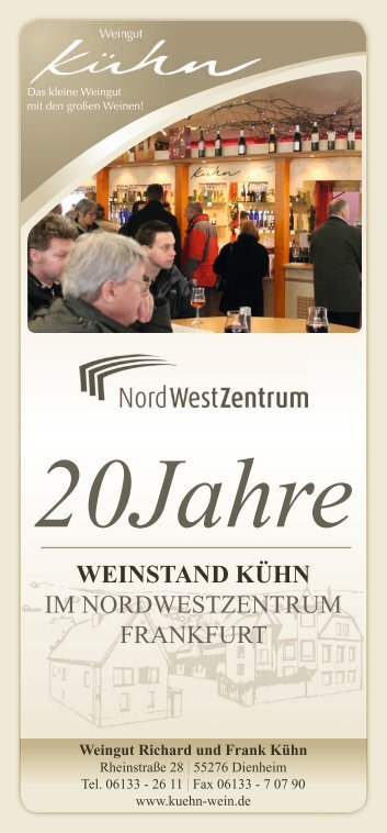 weinstand kühn im nordwestzentrum frankfurt - Weingut Richard Kühn