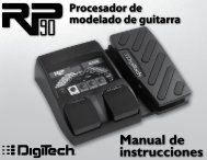 RP90 Manual Spanish - Digitech