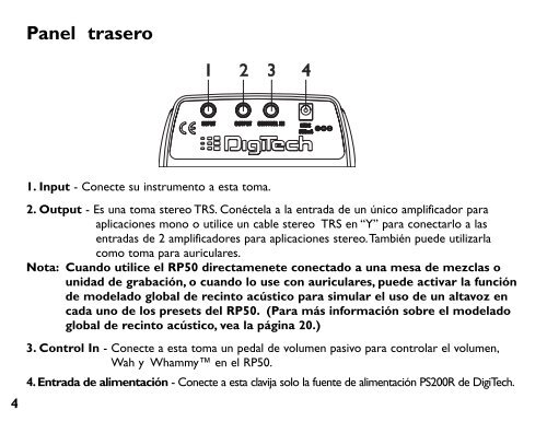 RP 50 - Digitech