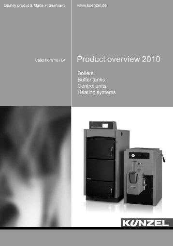 Product overview 2010