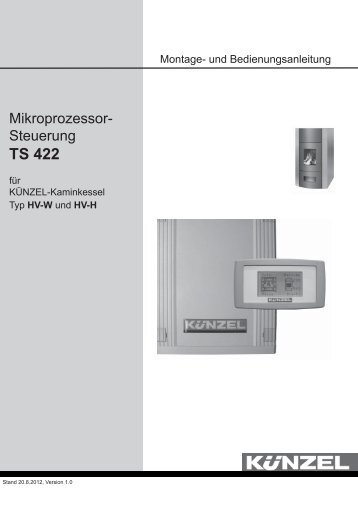 Montage- und Bedienungsanleitung TS 422 - Paul Künzel GmbH ...