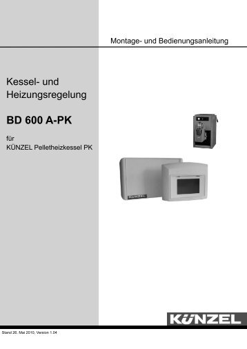 (PDF) Anleitung BD 600 A-PK - Paul Künzel GmbH & Co.