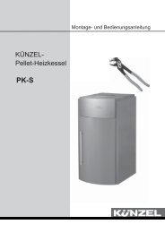 KÜNZEL- Pellet-Heizkessel - Paul Künzel GmbH & Co.