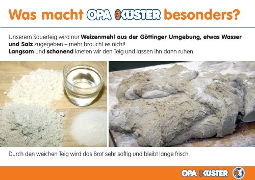 erfahren Sie alles über OPA KÜSTER - Bäckerei Küster GmbH