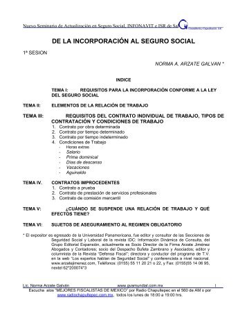 aspectos prácticos y legales a considerar en la ... - Club Virtual