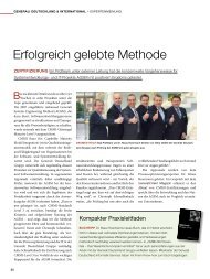 Interview mit Dr. Klaus Hoermann im Magazin GeneraliDirekt (PDF)