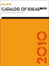 Catalog of Ideas - KUKA Robotics