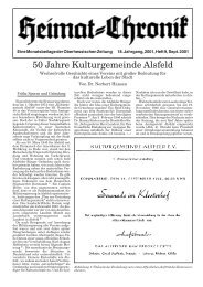 Dr. Norbert Hansen - 50 Jahre Kulturgemeinde Alsfeld