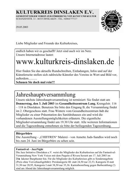 download - Kulturkreis Dinslaken