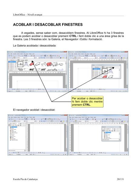 LibreOffice II: Nivell avançat - Programari lliure i recursos formatius ...