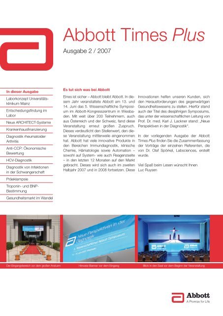 abbott diagnostics analyst reports abbott diagnostics analyst reports
