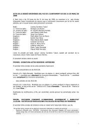 ACTA ORDINÀRIA PLE 31.03.08 - Ajuntament de Sant Lluis