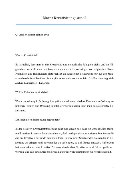 Referat Dialogtag Diessen 1999