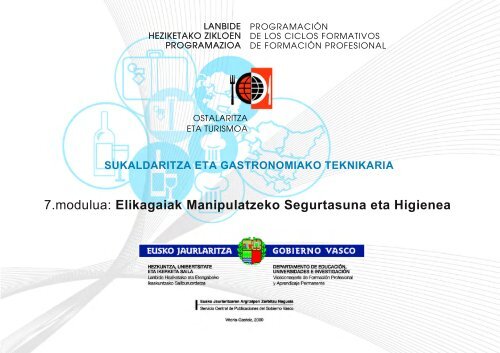 elikagaiak manipulatzeko segurtasuna eta higienea (pdf