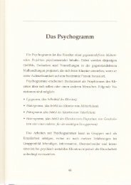 Das Psychosramm