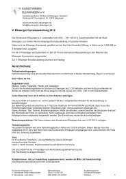 Download Ausschreibung (pdf) - Kunstverein Ellwangen eV