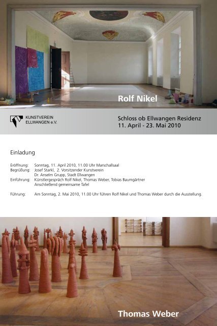 Flyer (pdf) - Kunstverein Ellwangen eV