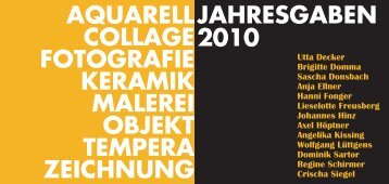 jahresgaben - Der Kunstverein zu Frechen e.V