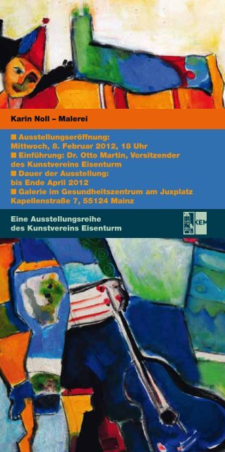 Karin Noll - Kunstverein Eisenturm Mainz eV