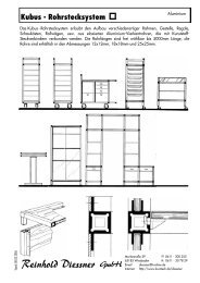 Kubus - Rohrstecksystem - Diessner GmbH