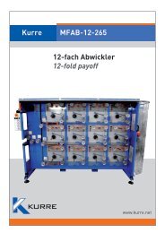 Kurre 12-fach Abwickler 12-fold payoff MFAB-12-265