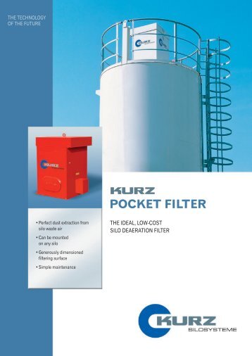 POCKET FILTER - Kurz- Silosysteme