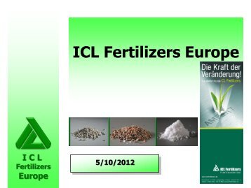 ICL Fertilizers Europe - K-UTEC AG Salt Technologies