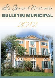 Bulletin municipal - Bois d'Oingt