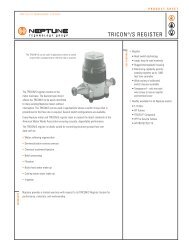 TRICON®/S REGISTER - Neptune Technology Group