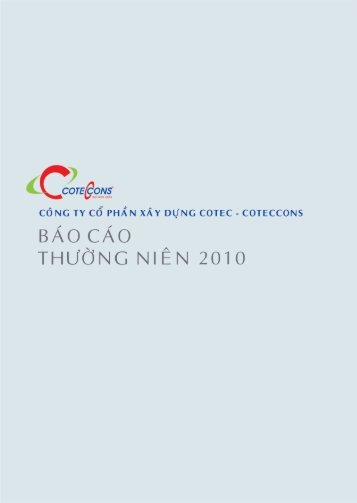 Báo cáo thường niên năm 2010 - CafeF