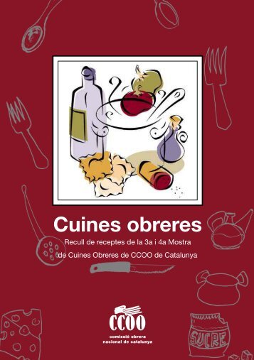 Cuines obreres - CCOO de Catalunya