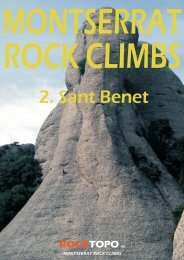 2. Sant Benet - ROCK TOPO - Montserrat Rock Climbs