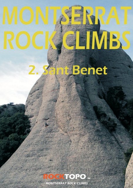 2. Sant Benet - ROCK TOPO - Montserrat Rock Climbs