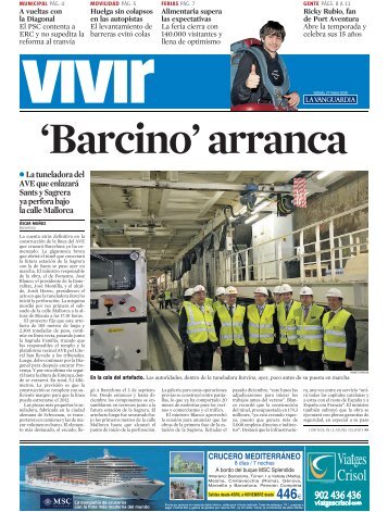 "Barcino" arranca (La Vanguardia) - Inicio