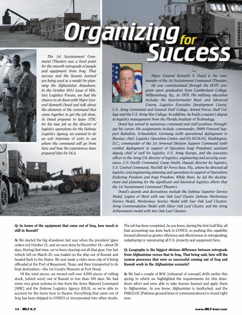 Defense logistics agency issue - KMI Media Group