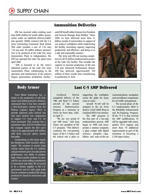 Defense logistics agency issue - KMI Media Group